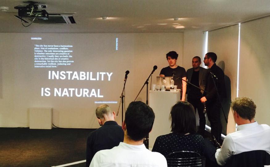 LSA Show&Tell presentations at the Design Museum. Photo © Marko&Placemakers